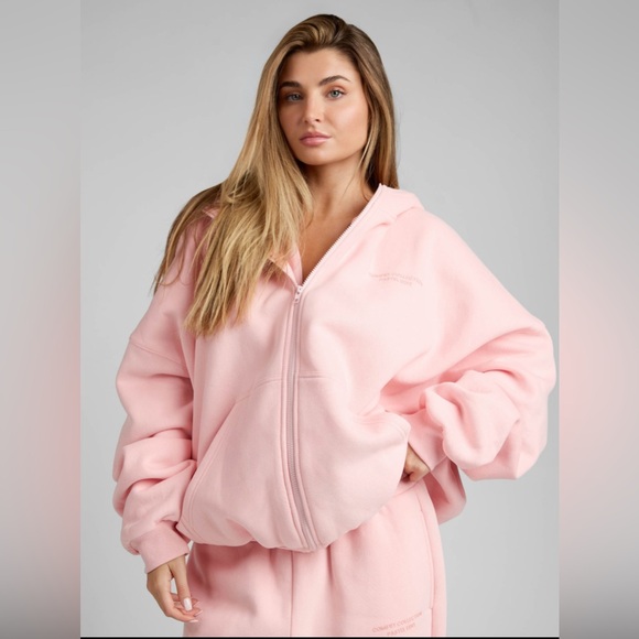 Comfrt Clothing Pastel Collection Cloud Zip Hoodie - Picture 2 of 5